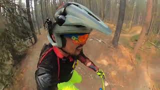 Moose Mountain: 7-27 trail with Bike ta Bai...