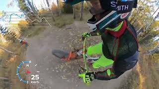 Moose Mountain biking:  Oct 1, 2022