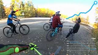 Moose Mountain Biking: 2nd run 7-27 trail and...