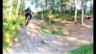 Silverberry Dirt Jumps, locating the feature.