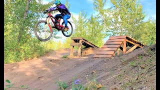 Canada Cup trail at Baseline Mountain