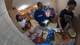 Dinner with Yap family