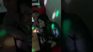 Karaoke Night with our wives