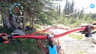 Top of the World trail and Upper Crank it Up...