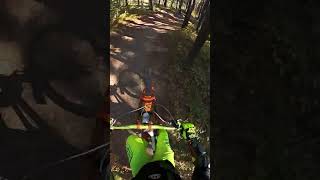 7-27 trail with Alex in front on his 29er...