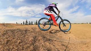 Solo ride.