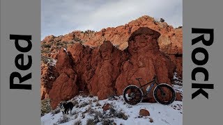 Red Rock Canyon in the Snow!