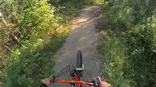 SilverBerry Dirt Jumps, jump line
