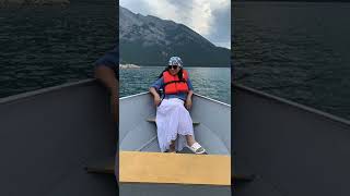 Motorboat cruising stills