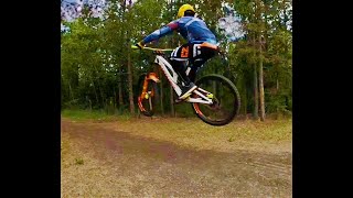 727 trail in Moose Mountain, with Dudskie in...