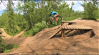 Terwillegar Dog Park: Jumps and Drops.(June...