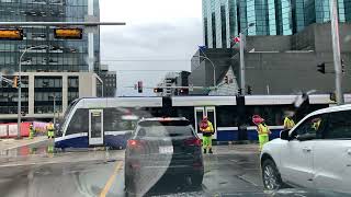 Edmonton new LRT system: Test ride by ETS...