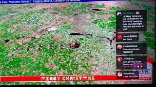 Merry Christmas  Santa Claus is dropping off...