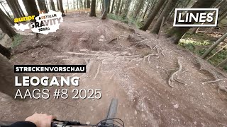 Streckenvorschau aAGS 2025 #8 - Leogang | LINES