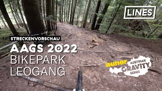 Streckenvorschau aAGS 2022 - Bikepark Leogang...