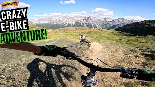 CRAZY HIGH ALPINE E-BIKE ADVENTURE! | Moi Moi TV