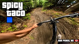 Spicy Taco | Blue trail | SUN PEAKS Bike Park