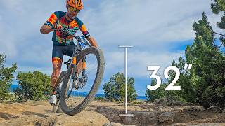 I brought a 32' mountain bike to this race
