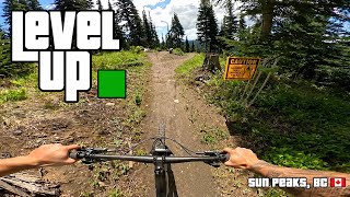 Level UP | Green trail | SUN PEAKS Bike Park