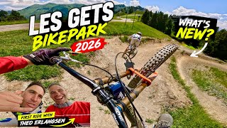 First Ride at Les Gets Bikepark 2026 with Theo...