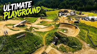 Riding The Ultimate Mountain Bike Playground! ...