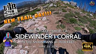 MTB Riding Sierra Sidewinder and Corral, South...