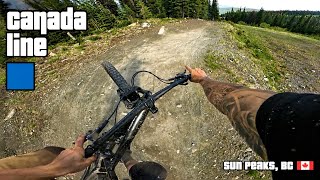 Canada Line | Blue trail | SUN PEAKS Bike Park
