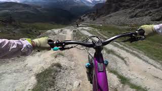 Findelalp trail, Zermatt, POV, Valais,...