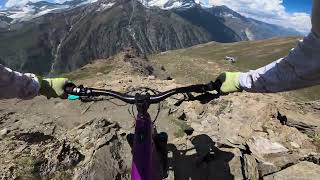 Meisterswang trail part 1, POV, Valais,...