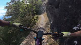 Bisse de Clavau and Echert trails, Ayent, POV,...