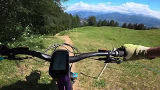 Flow Trail Anzère trail, Anzere, POV, eMTB,...
