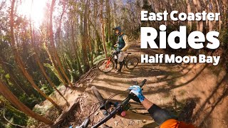 East Coasters First MTB ride in Half Moon Bay