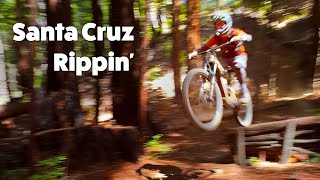 Ripping Through Santa Cruz Trails - Epic MTB...
