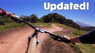 Briones MTB trail Upgrades and New Features -...