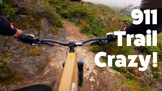 911 trail - Pacifica, CA - MTB Overgrown and...