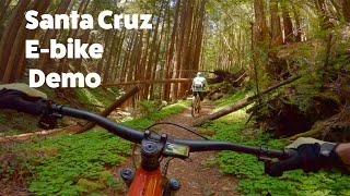 Santa Cruz e-bike factory demo! - Mailboxes...