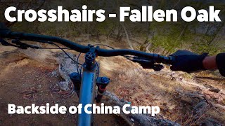 Crosshairs trail to Fallen Oak Trail -...