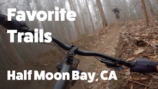My favorite MTB trails in Half Moon Bay, CA -...