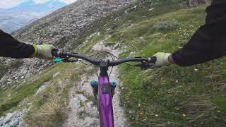 Ritzengrat Trail, POV, Zermatt, Switzerland,...