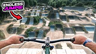 POSSIBLY THE BEST MTB JUMP PARK EVER - ENDLESS...