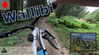 Wallibi - Riding the Gulley | Avoriaz Bikepark