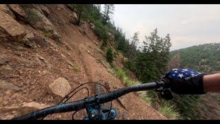 Upper Captain Jacks descent Colorado Springs...