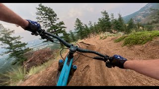 2,000 ft downhill Captain Jacks, arroyo...