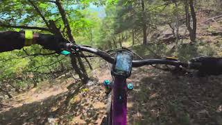 Lintillère trail part 2, Aven, POV, eMTB,...