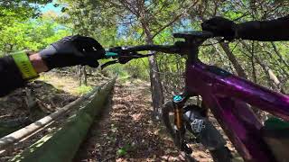 Lintillère trail part 1, Aven, POV, eMTB,...