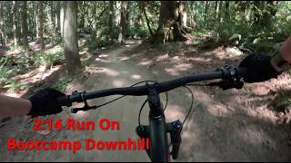 2:14 Run on Bootcamp Downhill