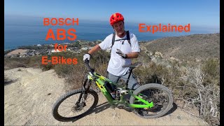 ABS Explained On E-Bikes by Hans Rey