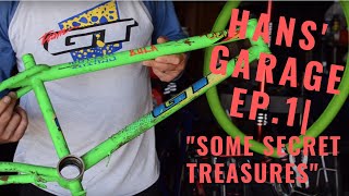 Hans' Garage  Ep. 1 | 'Bike Frames!'