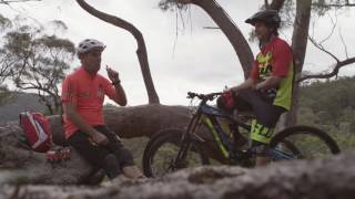 Hans Rey & Tyler McCaul at Blue Derby...