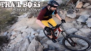 Tackling the toughest climb at South Mountain...
